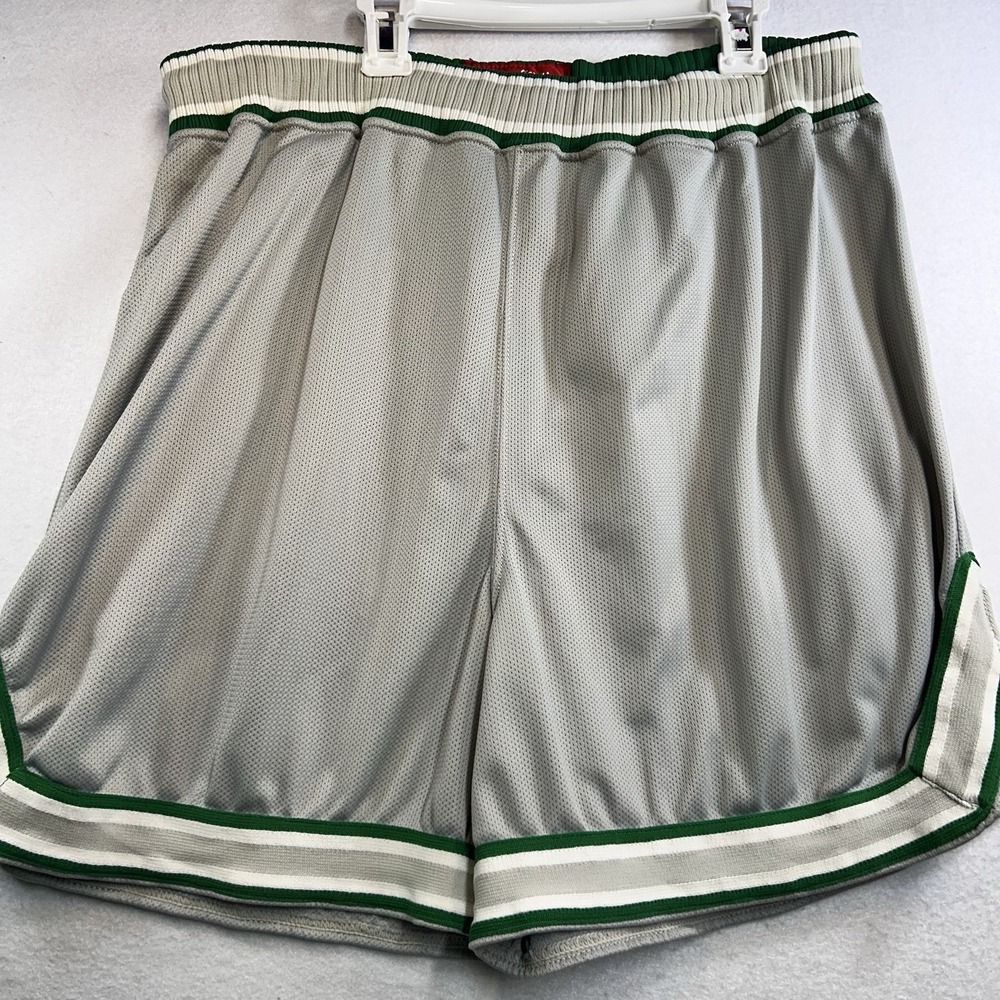 Rawlings Vintage Women's Basketball Shorts Size 36 Gray And Green